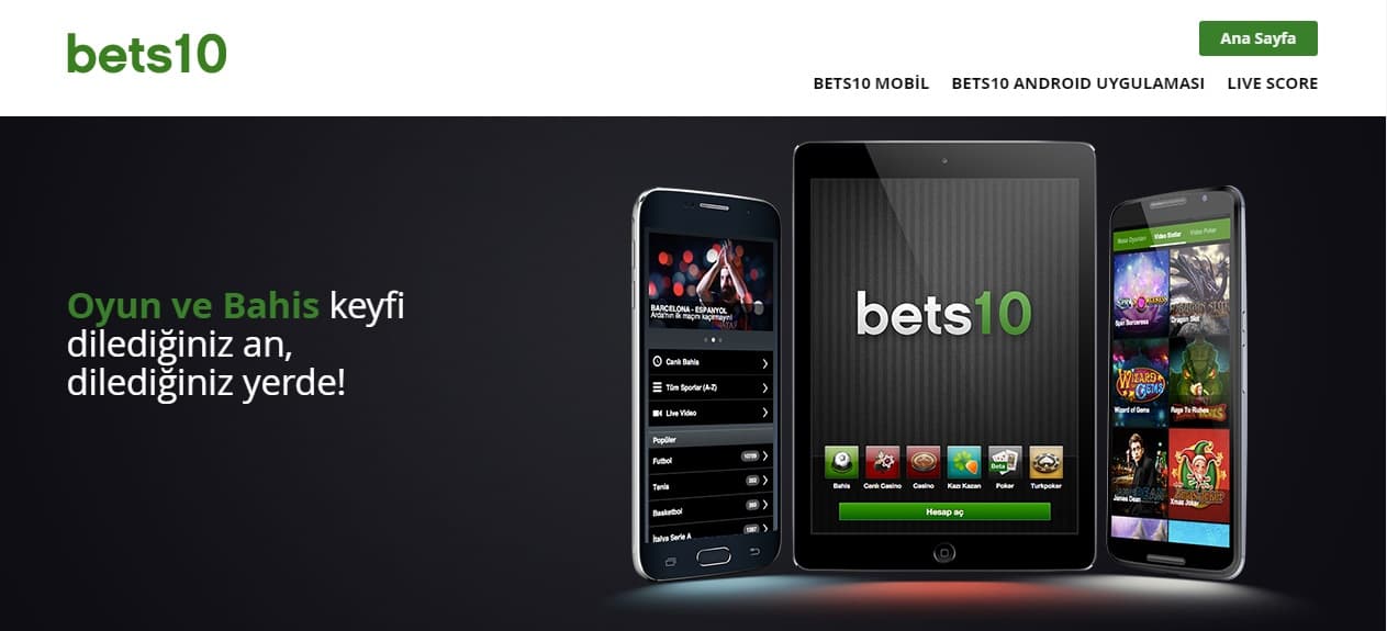Bets10 Hesap Silme