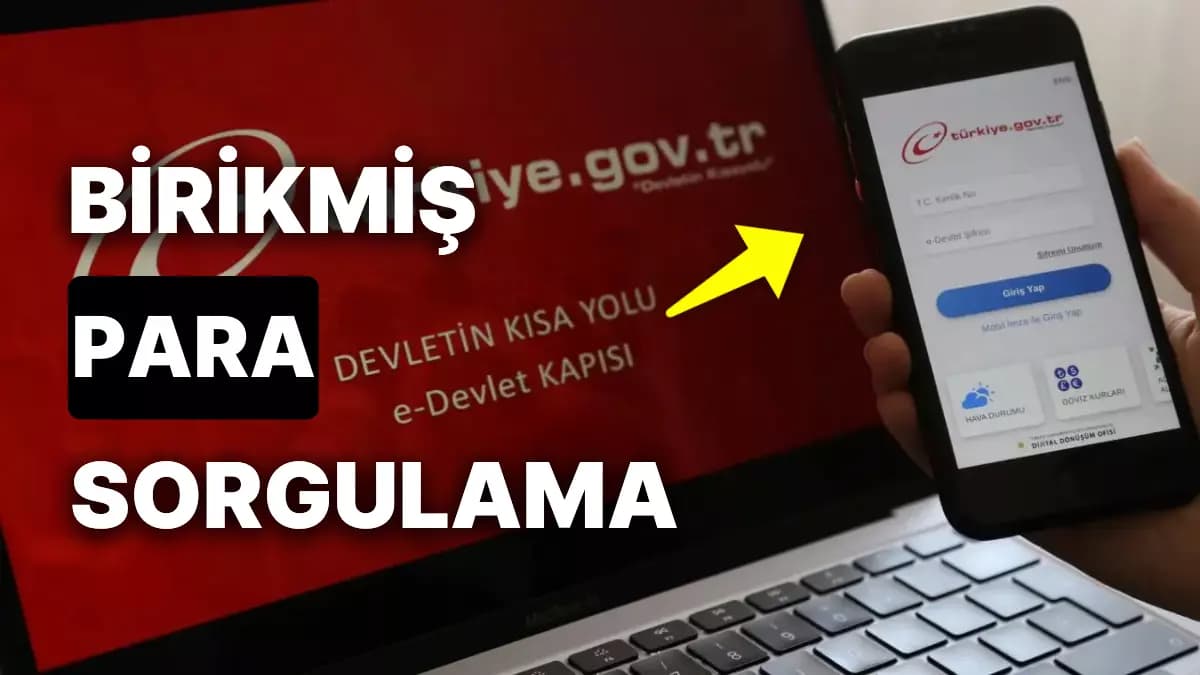 e-Devlet'te birikmiş paranız olabilir!